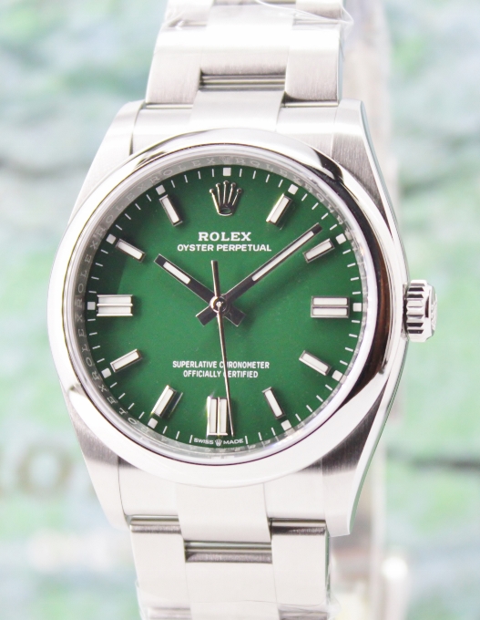 (image for) UNWORN ROLEX MEN SIZE STAINLESS STEEL OYSTER PERPETUAL / 126000
